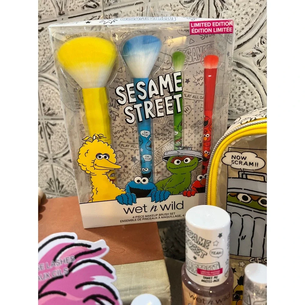 Wet n Wild Sesame Street Limited Edition Makeup Collection Full Set New NIB